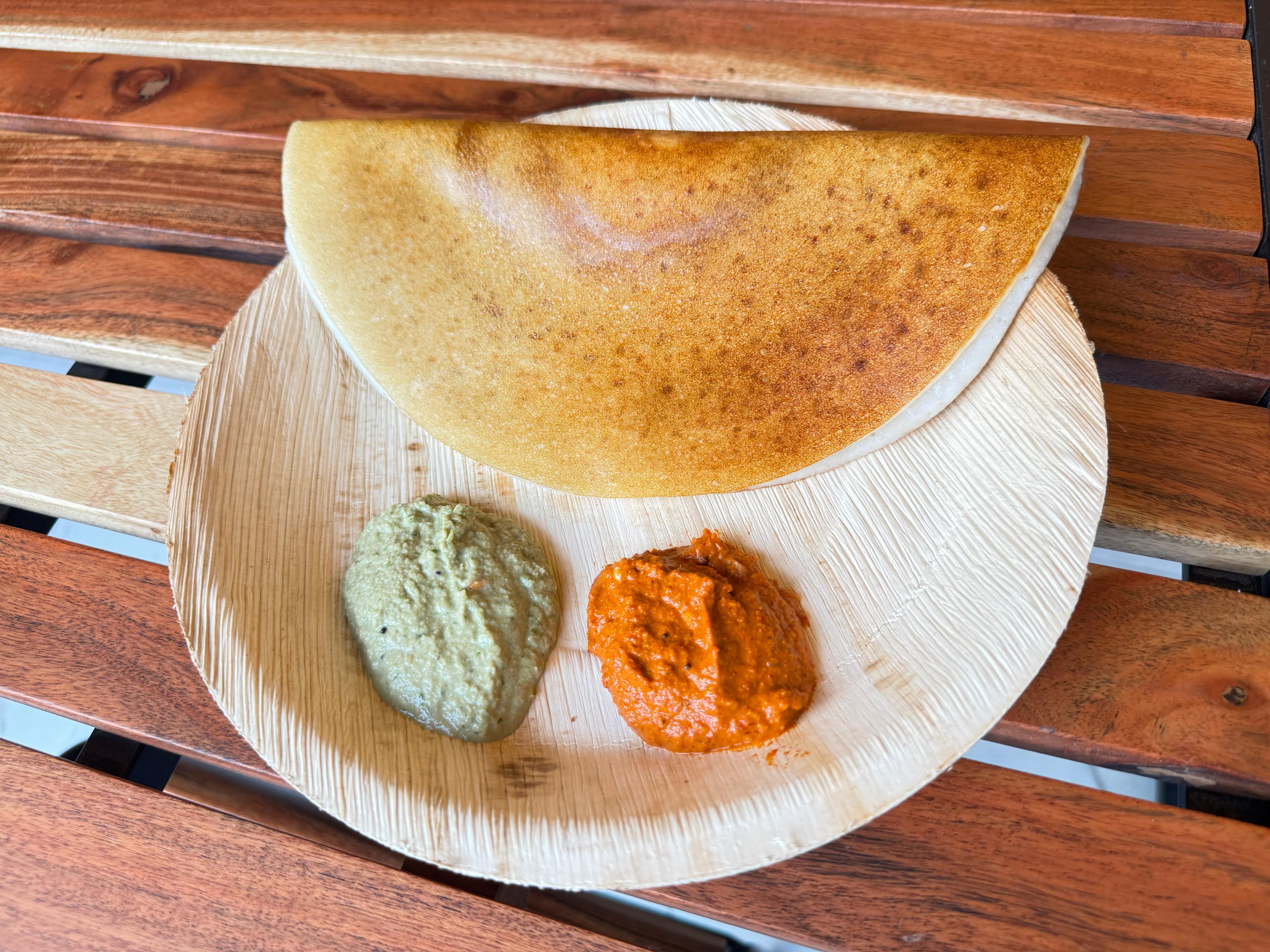 Garlic roast dosa